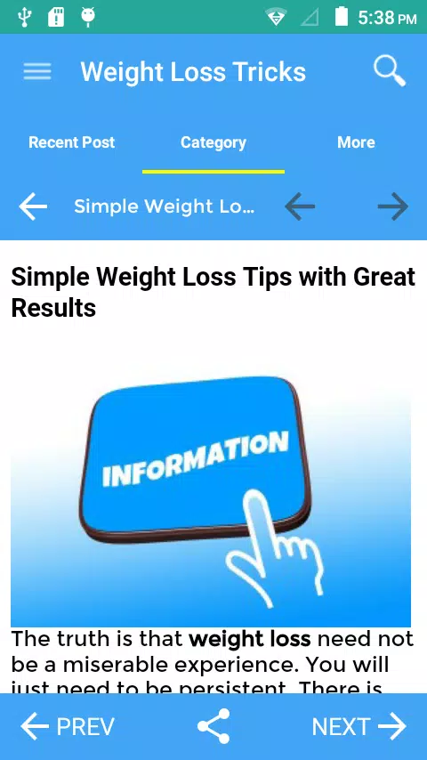 Tricks To Weight Loss Screenshots