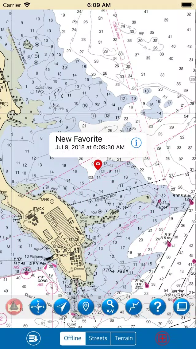 Massachusetts Bay – Marine Map Screenshots