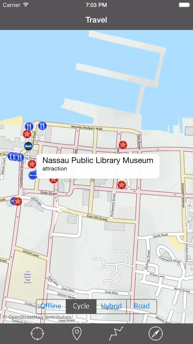 NEW PROVIDENCE ISLAND & PARADISE ISLAND – GPS MAP Screenshots