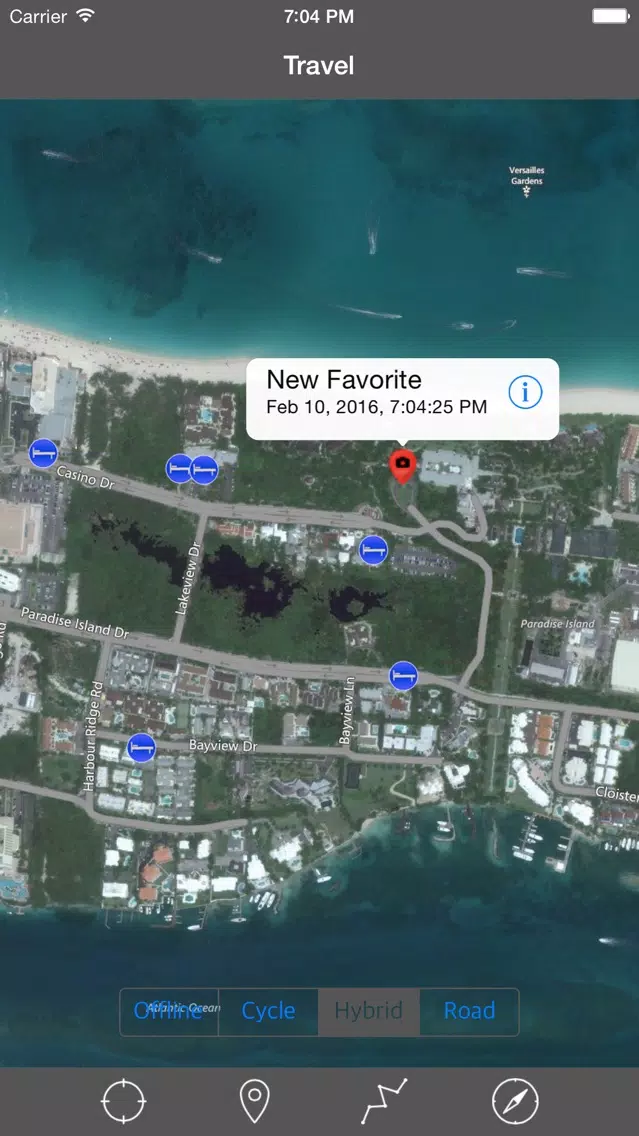 NEW PROVIDENCE ISLAND & PARADISE ISLAND – GPS MAP Screenshots