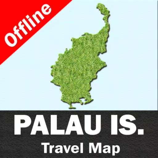 PALAU ISLANDS – GPS Travel Map Offline Navigator