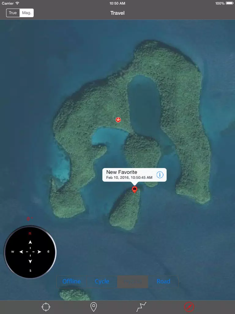 PALAU ISLANDS – GPS Travel Map Offline Navigator iPad Screenshots