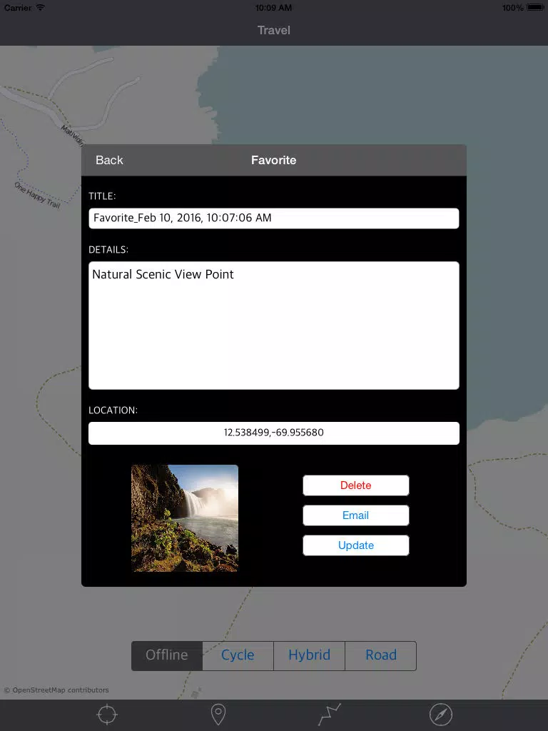 PALAU ISLANDS – GPS Travel Map Offline Navigator iPad Screenshots