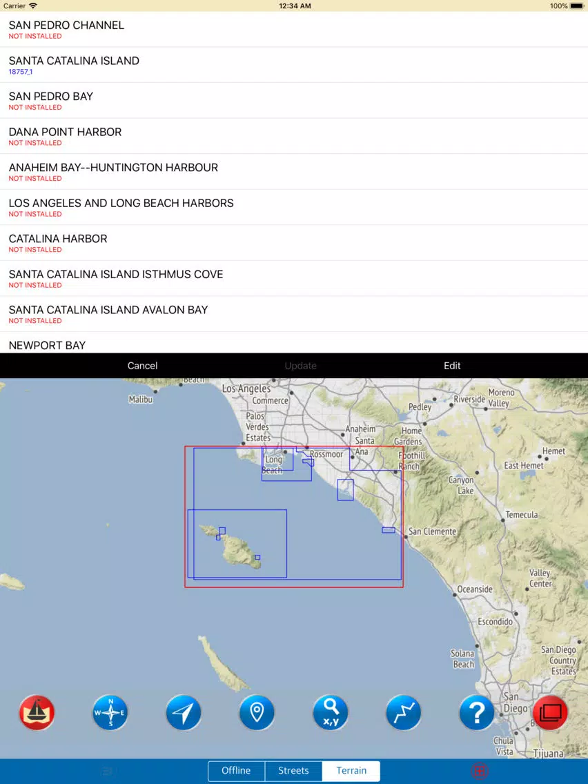 Santa Catalina Island (CA) iPad Screenshots