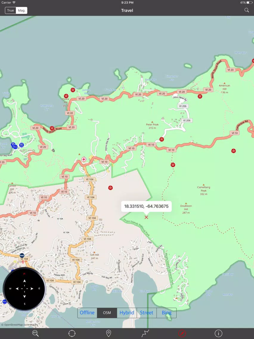 ST. THOMAS & ST. JOHN (US VIRGIN ISLANDS) - TRAVEL iPad Screenshots
