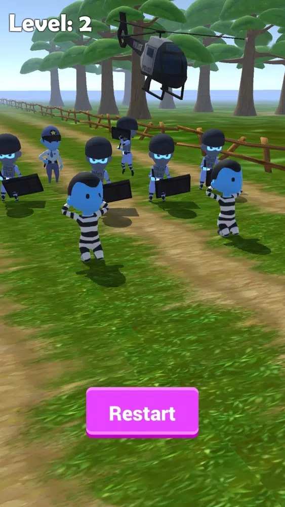 Capturas de tela do Prison Escapers 3D
