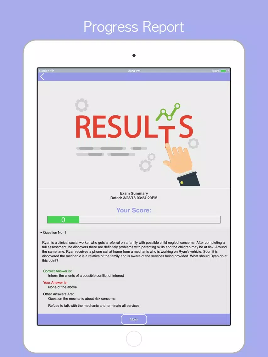 Forensic Accountant Prep 2018 iPad Screenshots