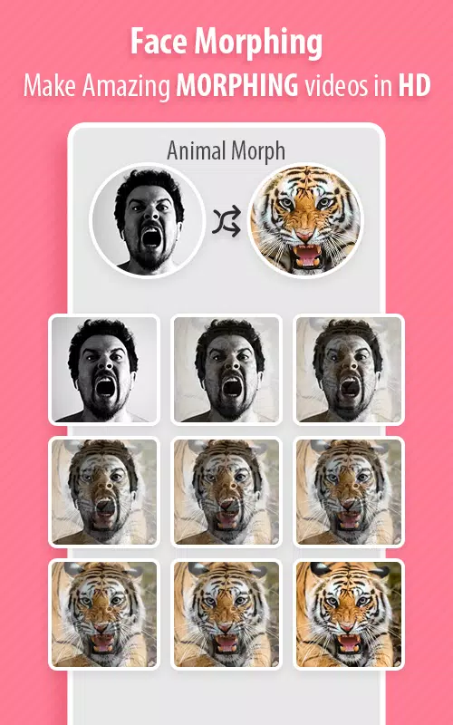 Face Morphing Blender - Video Screenshots