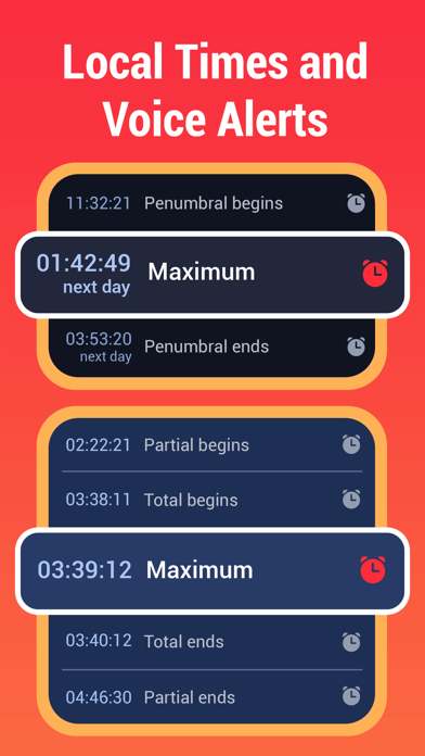Eclipse Guide:Solar Eclipse'24 Screenshots