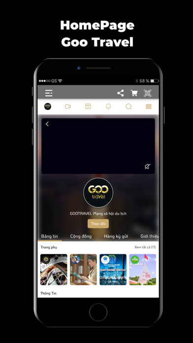 GOOTRAVEL - Nền tảng du lịch Screenshots