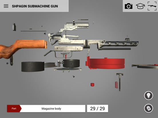 Weapon Heroes.Weapon Museum 3D iPad  سکرین شاٹس