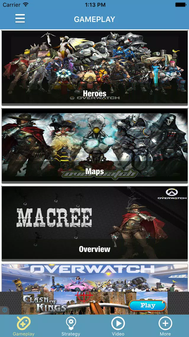 Captures d'écran de GameHack: Guide For Overwatch