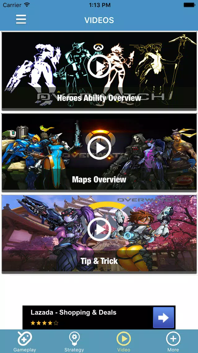 Captures d'écran de GameHack: Guide For Overwatch