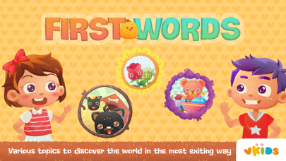 Capturas de tela do Vkids First 100 Words For Baby