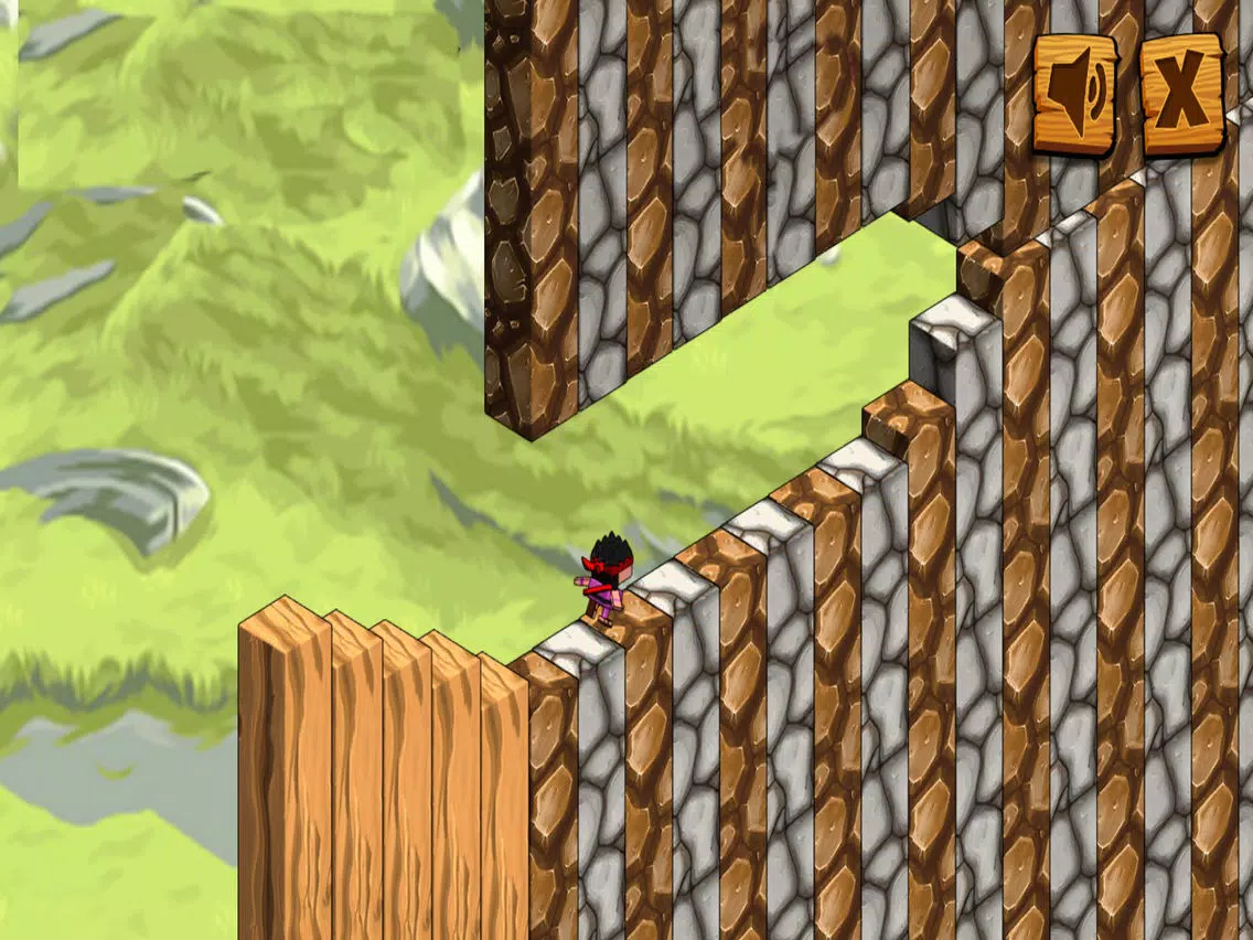 Running Ninja On The Cube Kids Game iPad Screenshots