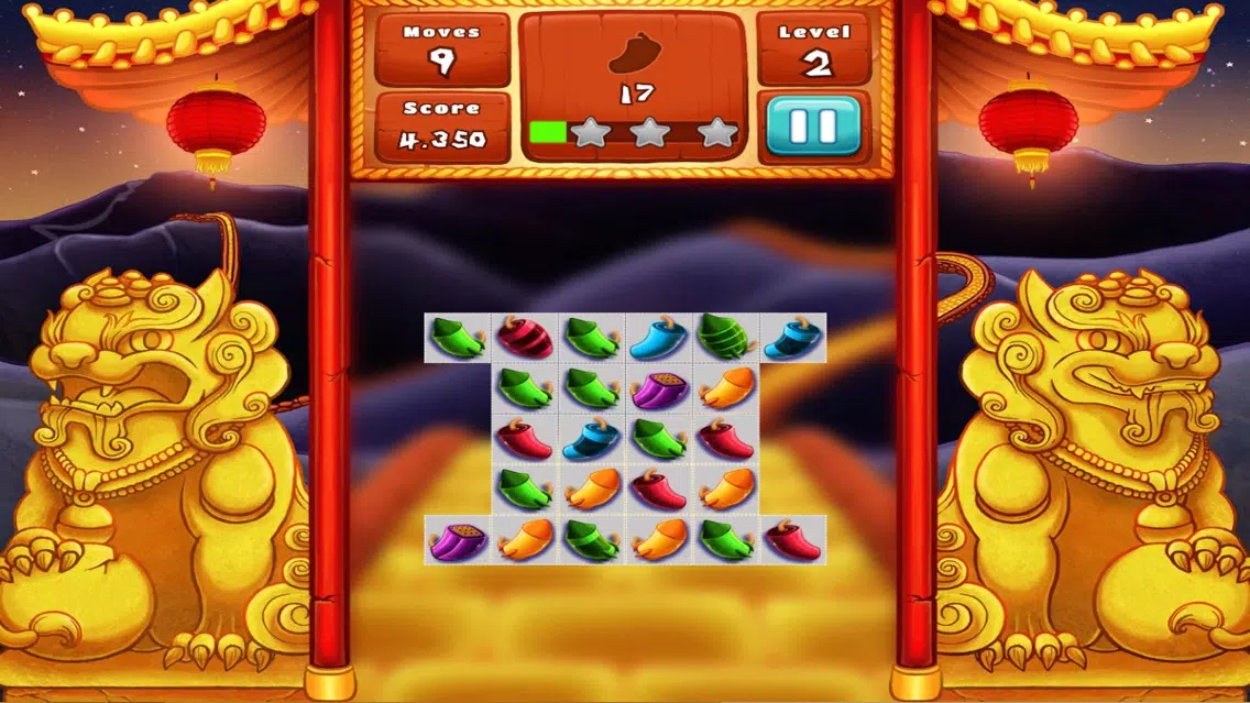 The Lion Dance Match The Fire Crackers Puzzle Screenshots