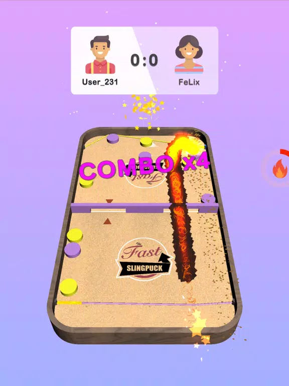Fast Sling Puck iPad 스크린샷