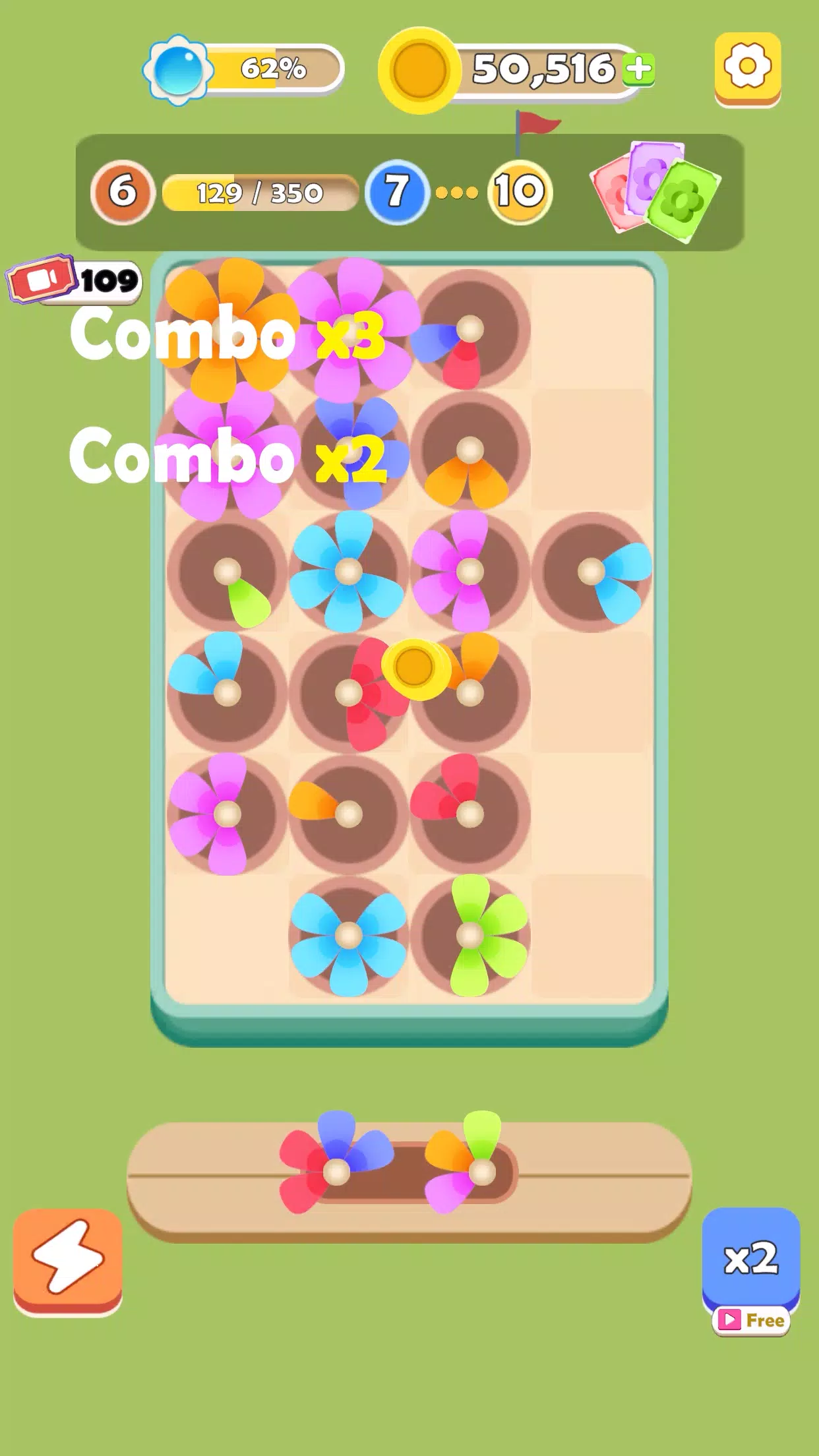 Capturas de tela do Hexa Garden