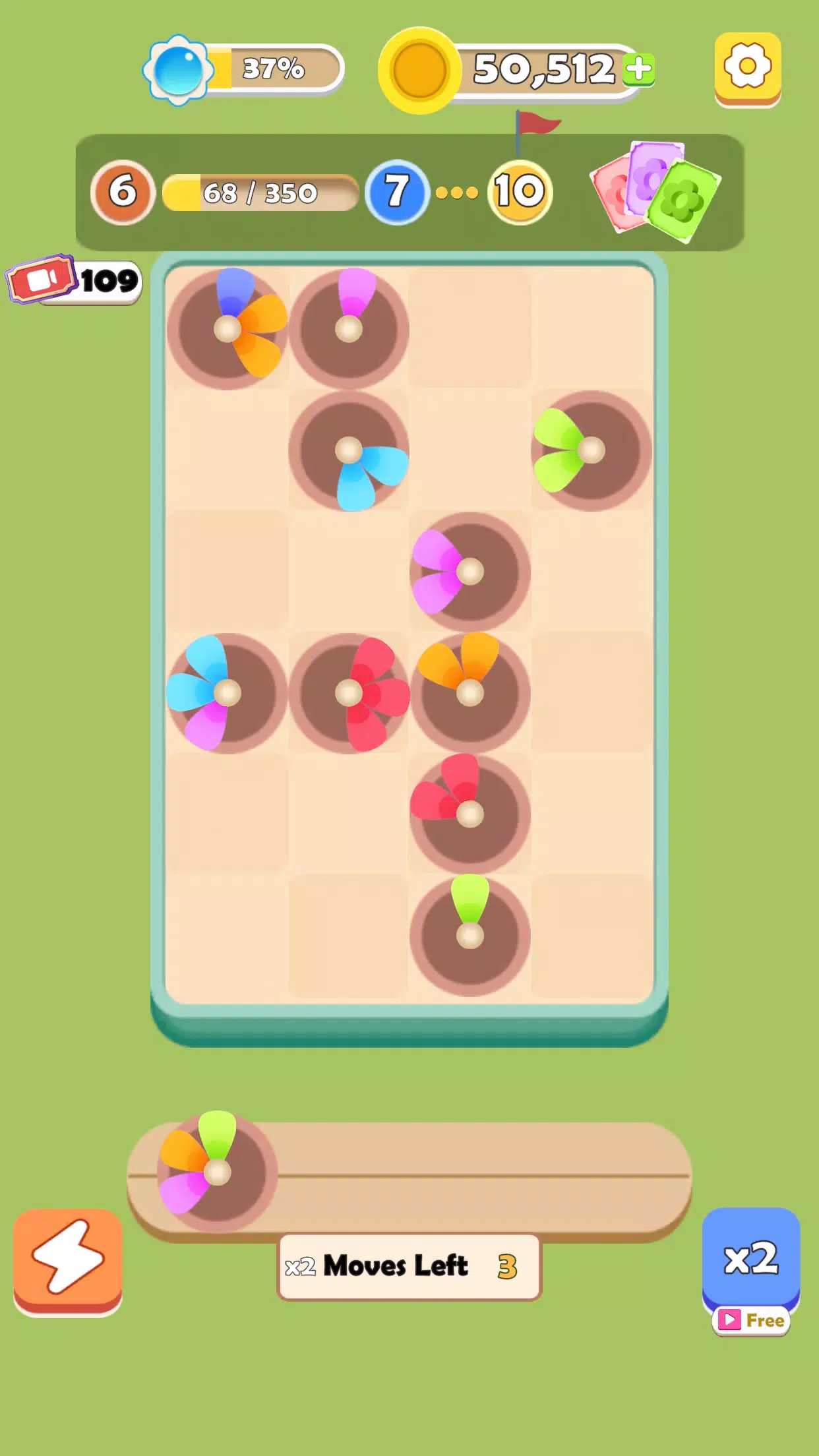 Capturas de tela do Hexa Garden