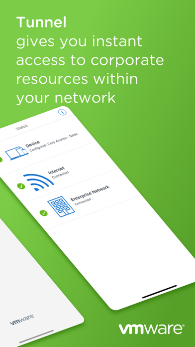 Tunnel - Workspace ONE Screenshots