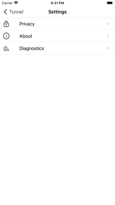 Tunnel - Workspace ONE Screenshots
