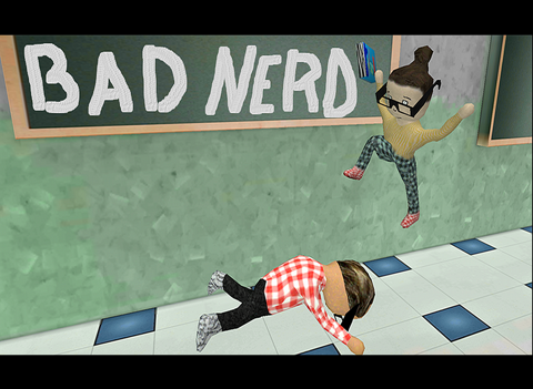 Tangkapan skrin Bad Nerd - Open World RPG iPad 