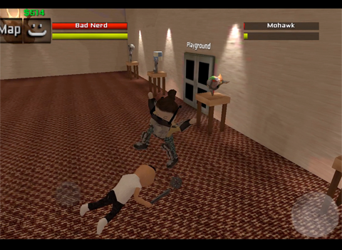 Tangkapan skrin Bad Nerd - Open World RPG iPad 