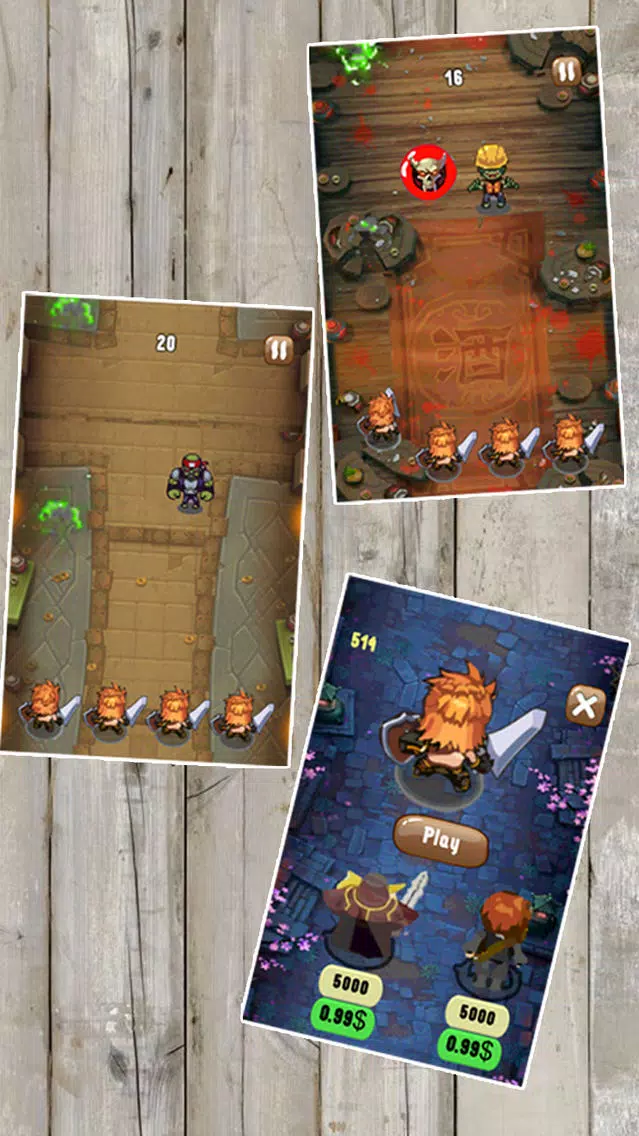 Capturas de tela do Heroes Attack Zombies: Army Tap Shooter