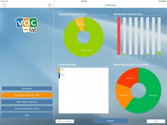 Learn Arabic Flashcards iPad Screenshots