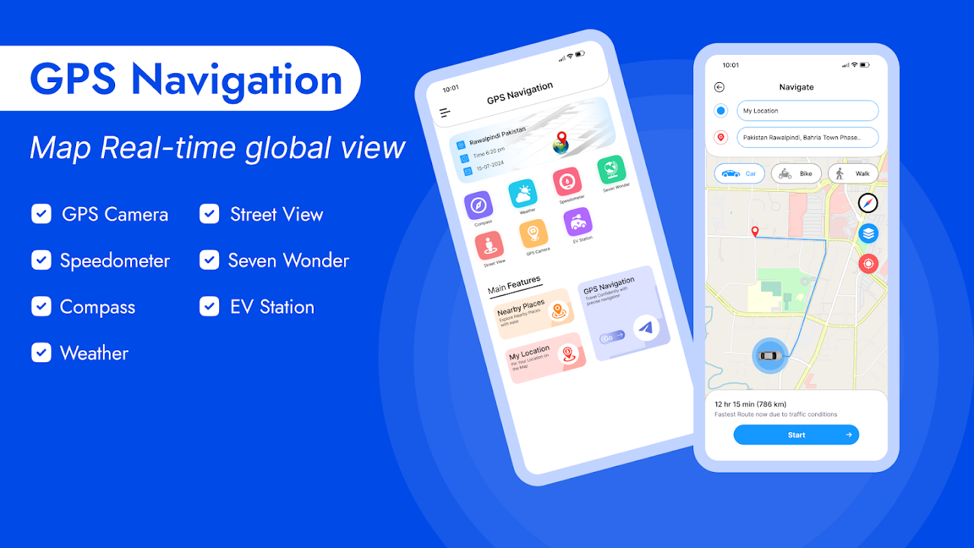 GPS Maps Navigation GPS Camera Screenshots