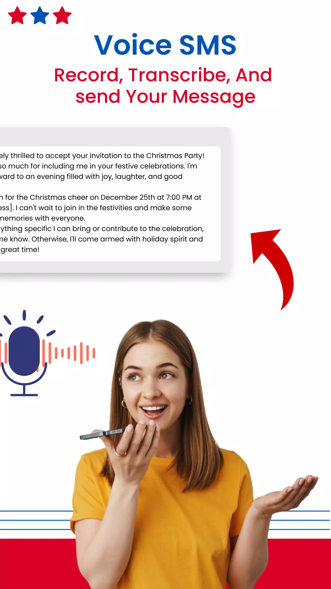 Voice SMS, Type SMS by Voice Screenshots