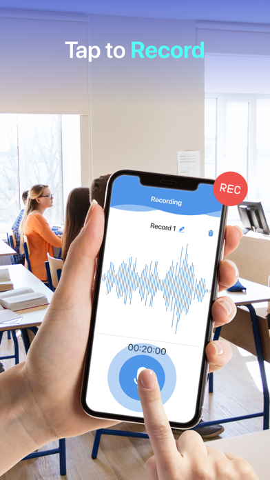 Voice Recorder: Audio to Text Screenshots