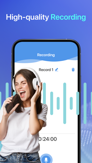 Voice Recorder: Audio to Text Screenshots