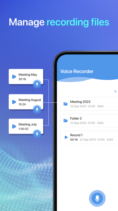 Voice Recorder: Audio to Text Screenshots