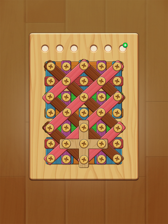 Wood Nuts - Bolts Screw Puzzle iPad Screenshots