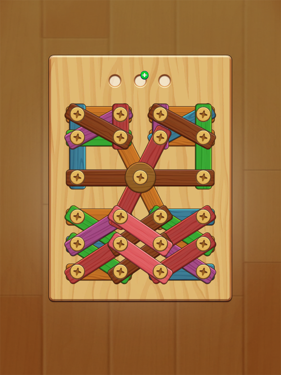 Wood Nuts - Bolts Screw Puzzle iPad Screenshots