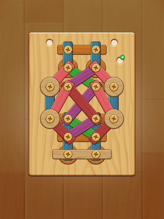 Wood Nuts - Bolts Screw Puzzle iPad Screenshots