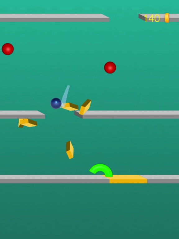 Capturas de tela do Foil Ball Challenge iPad 