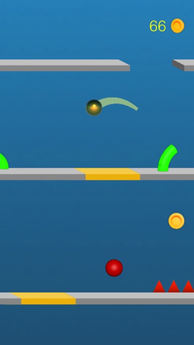 Capturas de tela do Foil Ball Challenge