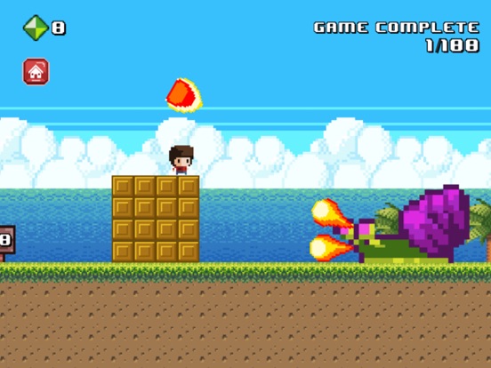 8 Bit Kid - Run and Jump iPad  Ekran Görüntüleri