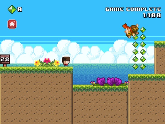 8 Bit Kid - Run and Jump iPad  Ekran Görüntüleri
