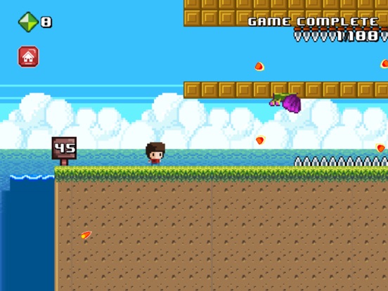8 Bit Kid - Run and Jump iPad  Ekran Görüntüleri