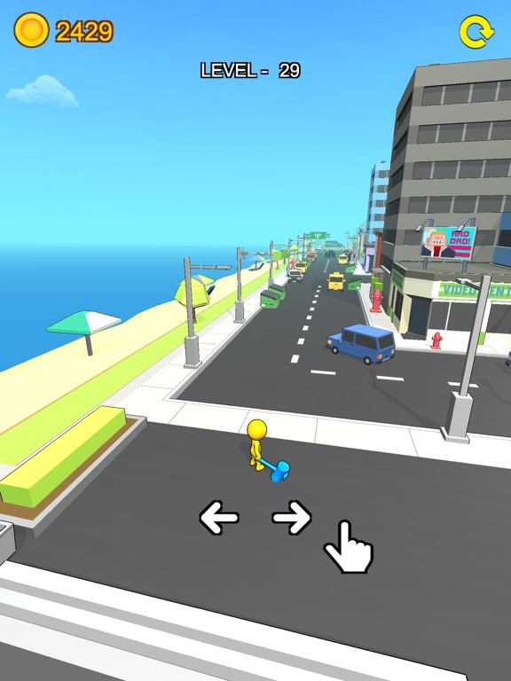 Tangkapan layar Whack City iPad 