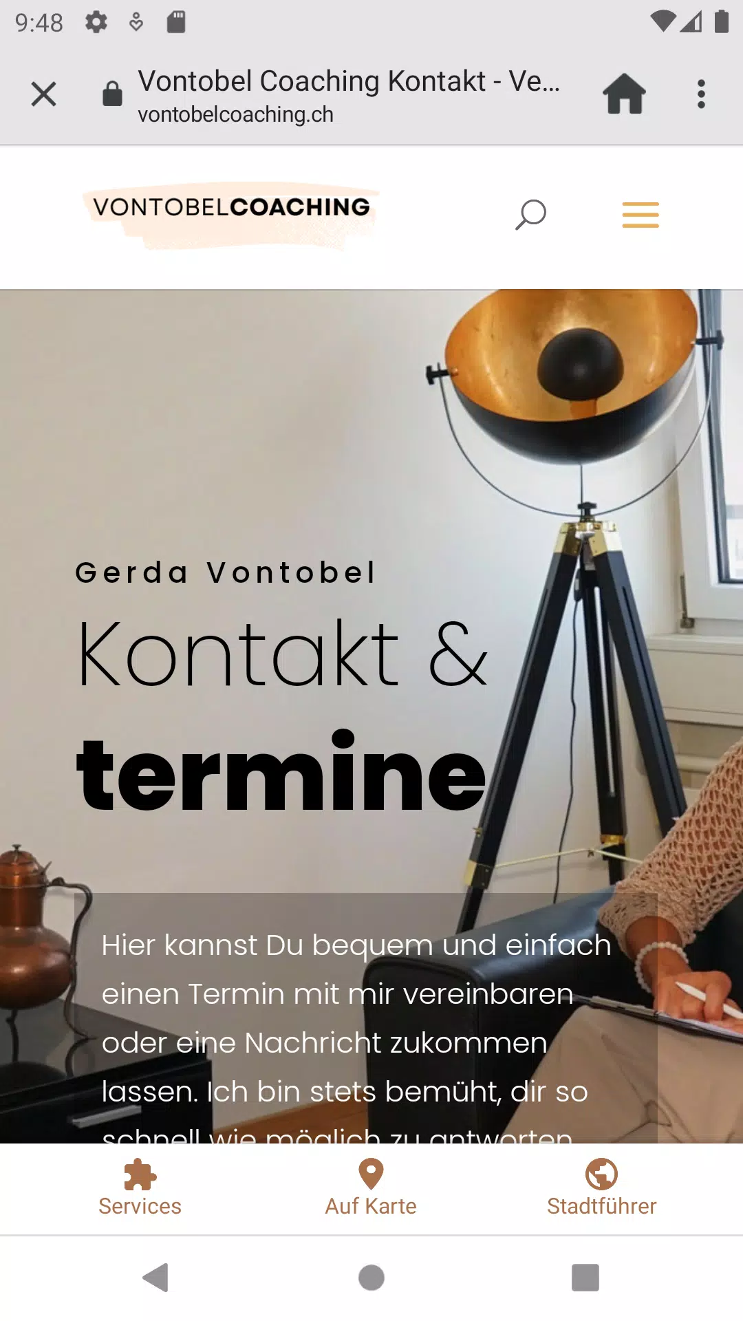 Vontobel Coaching Screenshots