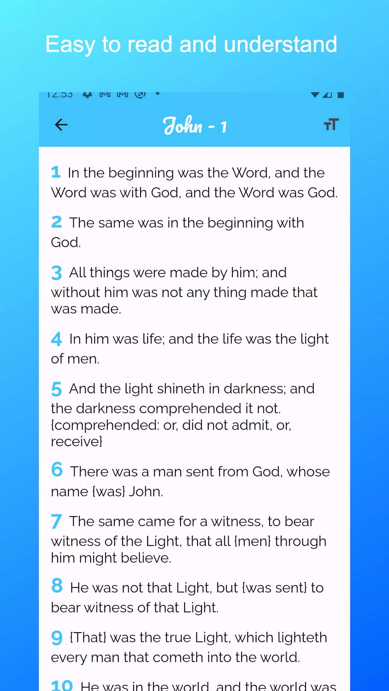 Bible Feels AI Screenshots