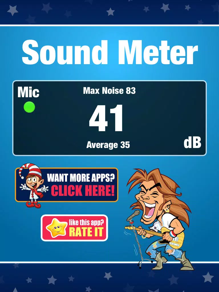 Sound Power Tester iPad Screenshots