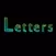 Letters Stickers