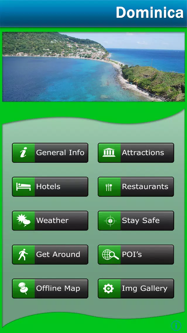 Dominica Offline Map Guide Ekran Görüntüleri