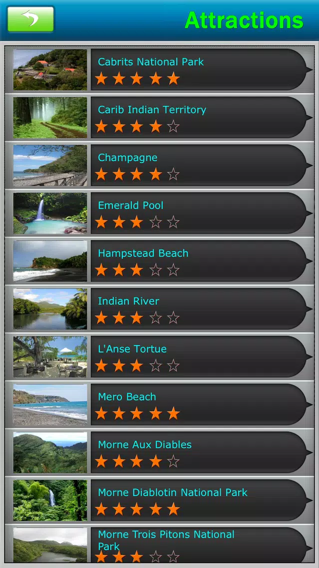 Dominica Offline Map Guide Ekran Görüntüleri