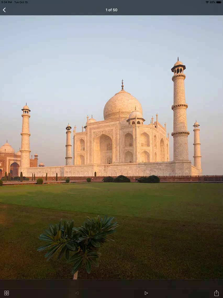 Tangkapan skrin Agra - Taj Mahal Offline Guide iPad